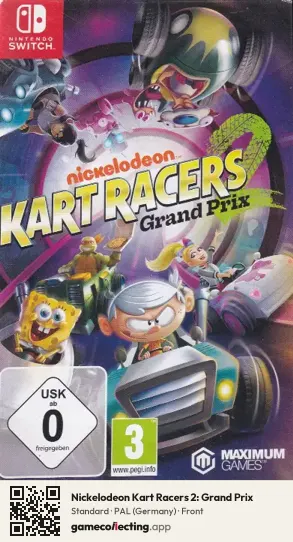 Nickelodeon Kart Racers 2: Grand Prix Nintendo Switch, Germany box front