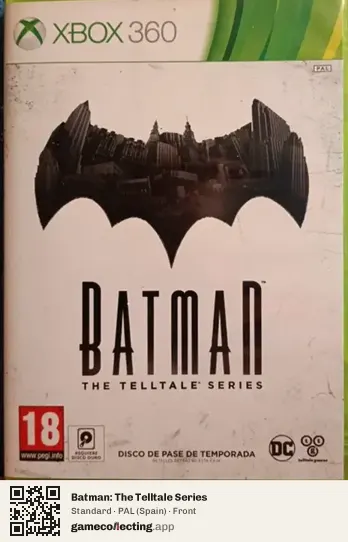 Batman: The Telltale Series Xbox 360, Spain box front