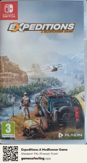 Expeditions: A MudRunner Game Nintendo Switch, France box front