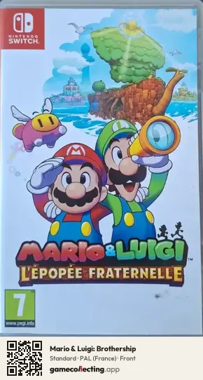 Mario & Luigi: Brothership Nintendo Switch, France box front