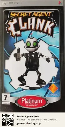 Secret Agent Clank PlayStation Portable, France box front