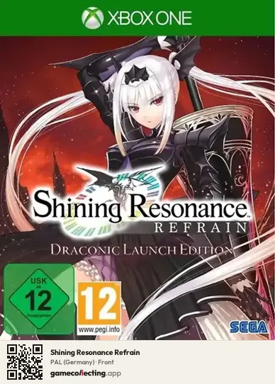 Shining Resonance Refrain Xbox One, Germany box front