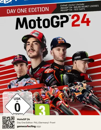 MotoGP 24 PlayStation 4, Germany box front
