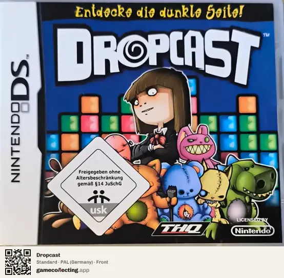 Dropcast Nintendo DS, Germany box front