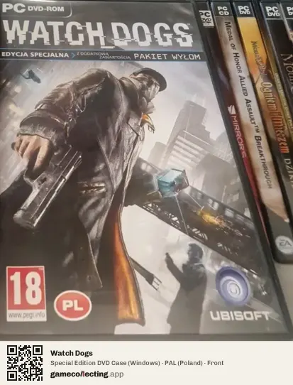 Watch Dogs Computer, Poland box front