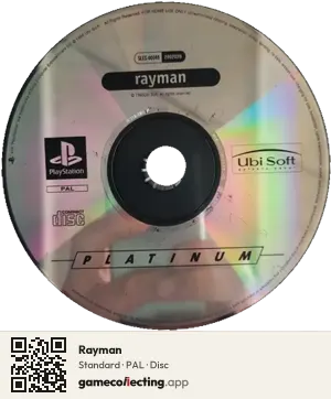 Rayman PlayStation, PAL disc