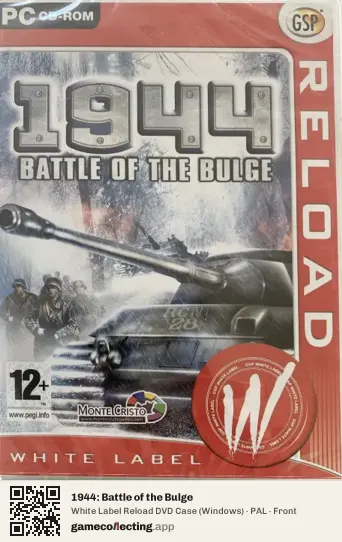 1944: Battle of the Bulge Computer, PAL box front