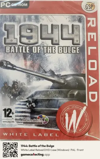 1944: Battle of the Bulge Computer, PAL box front