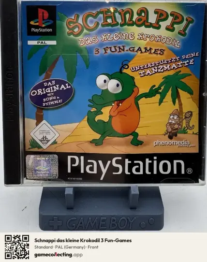 Schnappi das kleine Krokodil 3 Fun-Games PlayStation, Germany box front