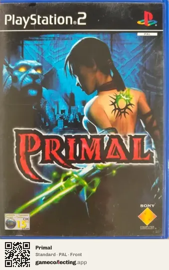 Primal PlayStation 2, PAL box front