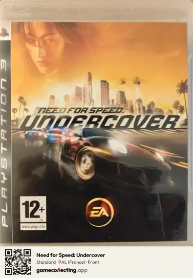 Need for Speed: Undercover PlayStation 3, France box front