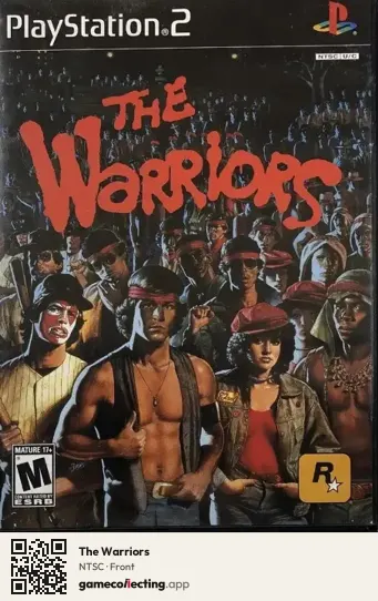 The Warriors PlayStation 2, NTSC box front