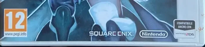 Bravely Second: End Layer, the PEGI square on its front