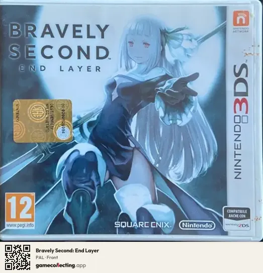 Bravely Second: End Layer Nintendo 3DS, PAL box front