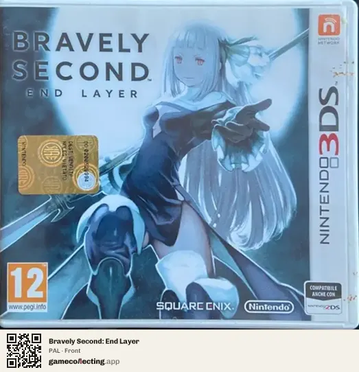 Bravely Second: End Layer Nintendo 3DS, PAL box front