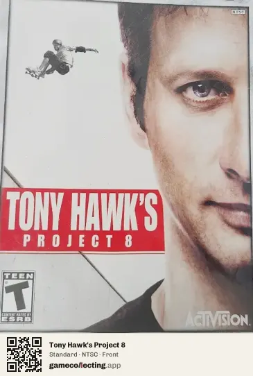 Tony Hawk's Project 8 Xbox, NTSC box front