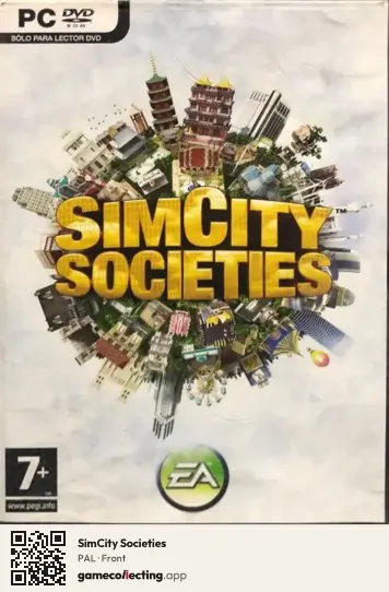 SimCity Societies Computer, PAL box front