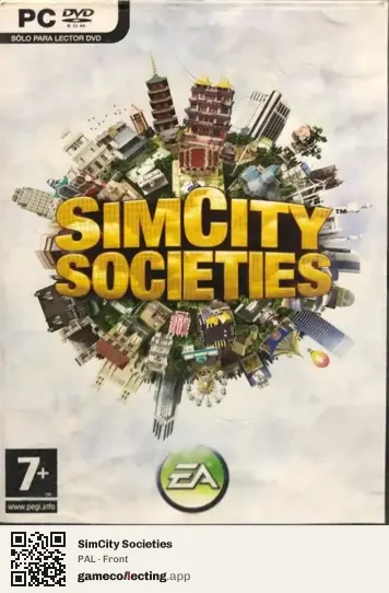 SimCity Societies Computer, PAL box front