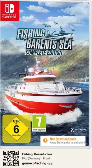 Fishing: Barents Sea Nintendo Switch, Germany box front
