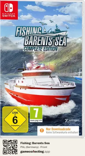 Fishing: Barents Sea Nintendo Switch, Germany box front