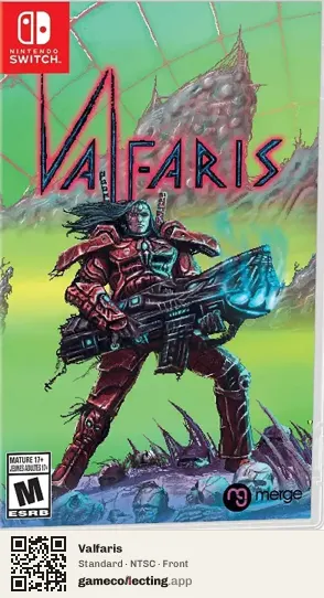 Valfaris Nintendo Switch, NTSC box front