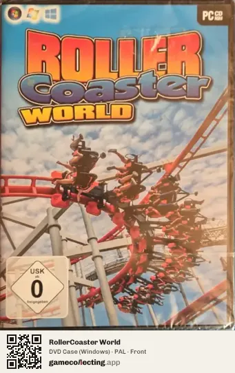 RollerCoaster World Computer, PAL box front