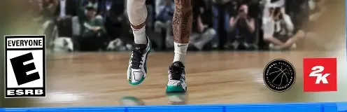 NBA 2K25, the ESRB box on its front