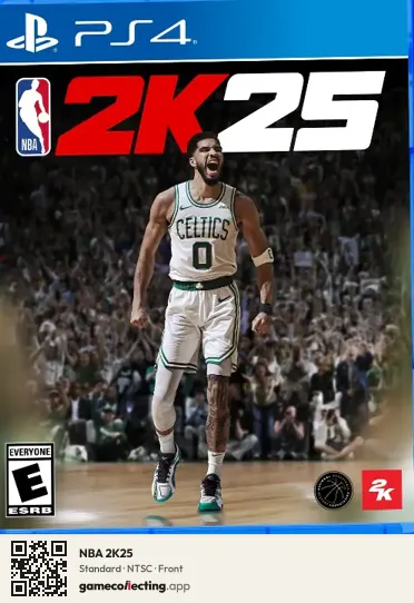 NBA 2K25 PlayStation 4, NTSC box front