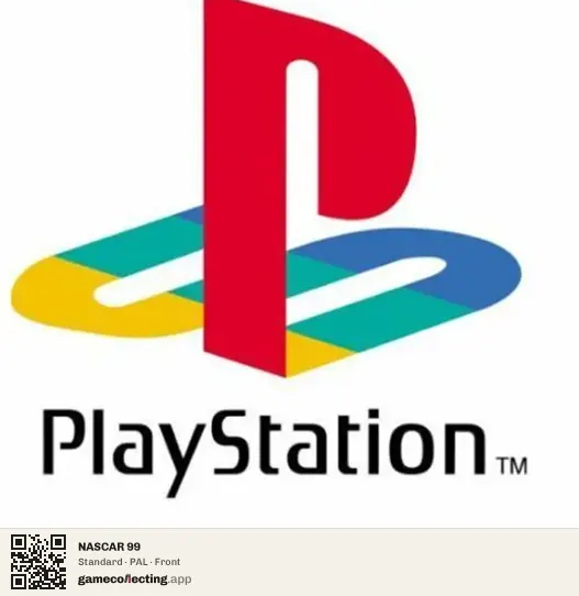 NASCAR 99 PlayStation, PAL box front