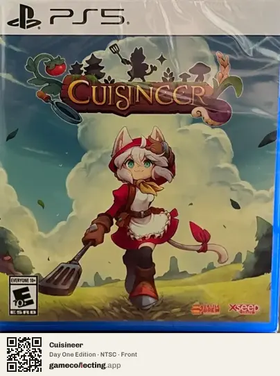 Cuisineer PlayStation 5, NTSC box front