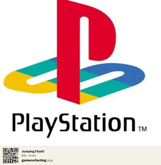 Jumping Flash! PlayStation, PAL box front