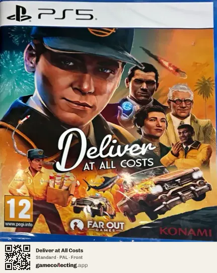 Deliver at All Costs PlayStation 5, PAL box front