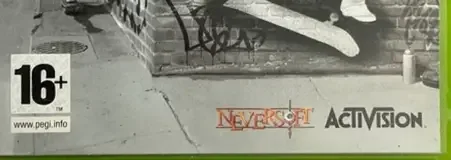 Tony Hawk's Underground, the PEGI square on its front