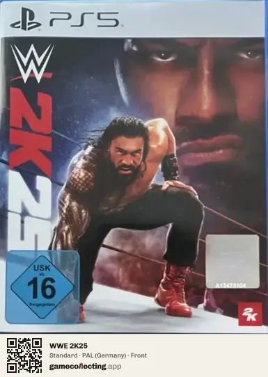 WWE 2K25 PlayStation 5, Germany box front