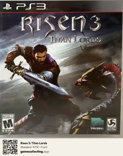 Risen 3: Titan Lords PlayStation 3, NTSC box front