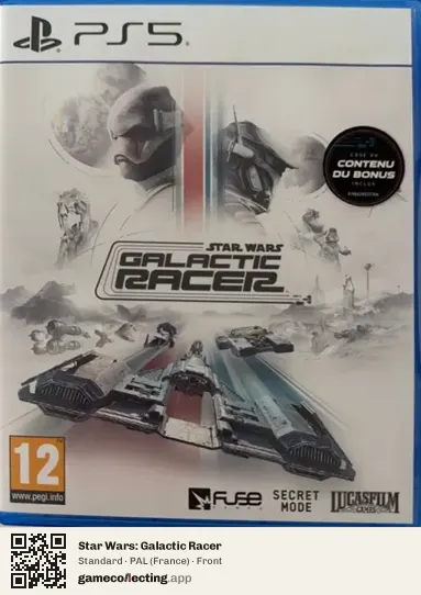 Star Wars: Galactic Racer PlayStation 5, France box front
