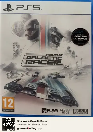 Star Wars: Galactic Racer PlayStation 5, France box front