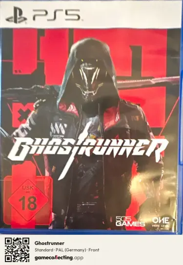 Ghostrunner PlayStation 5, Germany box front