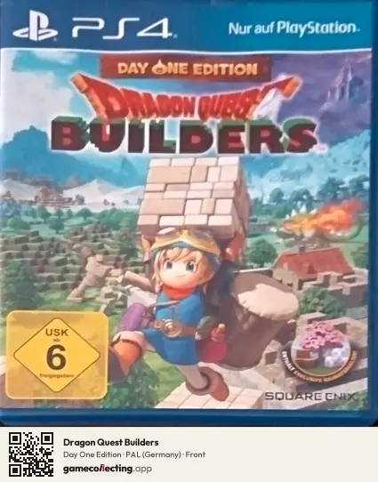 Dragon Quest Builders PlayStation 4, Germany box front
