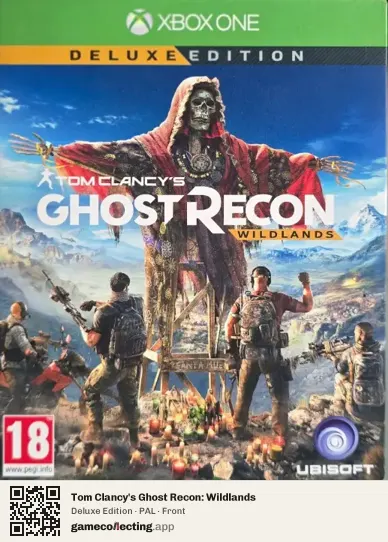 Tom Clancy's Ghost Recon: Wildlands Xbox One, PAL box front