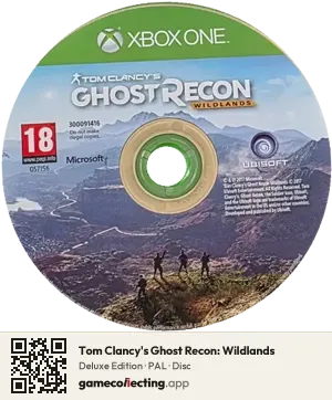 Tom Clancy's Ghost Recon: Wildlands Xbox One, PAL disc