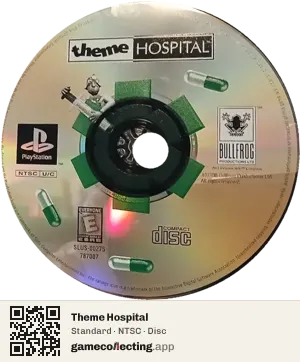 Theme Hospital PlayStation, NTSC disc