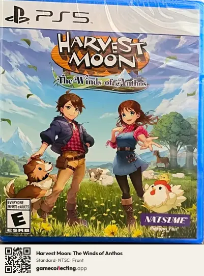 Harvest Moon: The Winds of Anthos PlayStation 5, NTSC box front