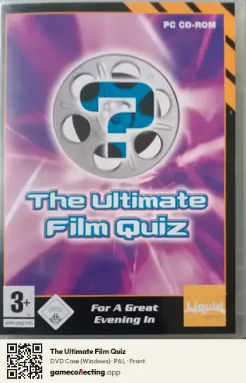 The Ultimate Film Quiz Computer, PAL box front