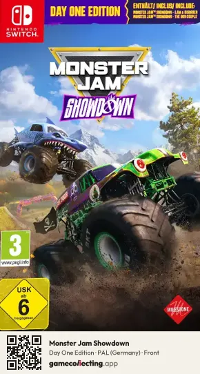 Monster Jam Showdown Nintendo Switch, Germany box front