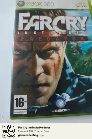 Far Cry Instincts: Predator Xbox 360, France box front