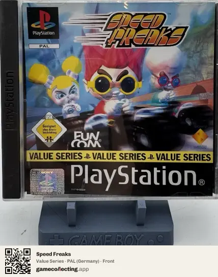 Speed Freaks PlayStation, Germany box front
