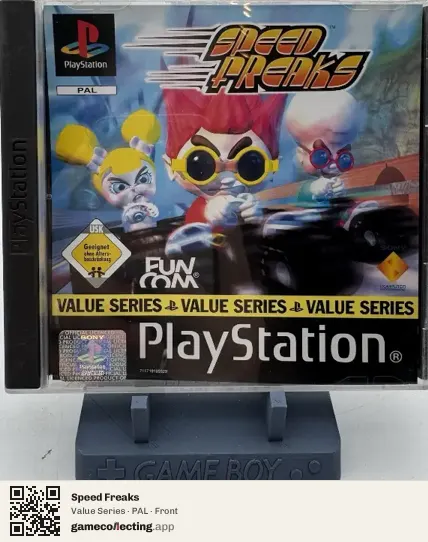 Speed Freaks PlayStation, PAL box front