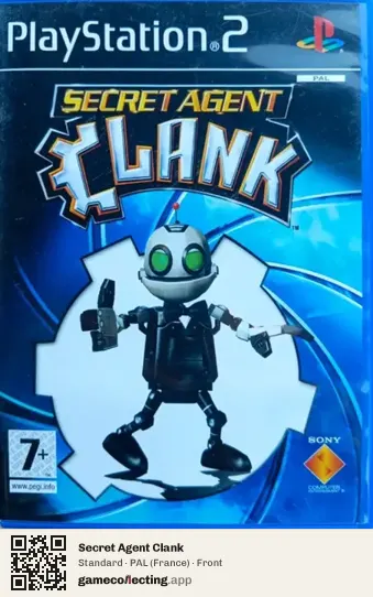 Secret Agent Clank PlayStation 2, France box front