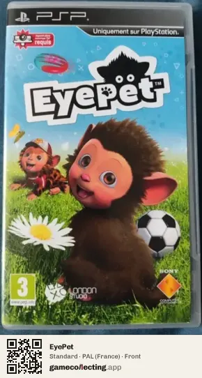 EyePet PlayStation Portable, France box front